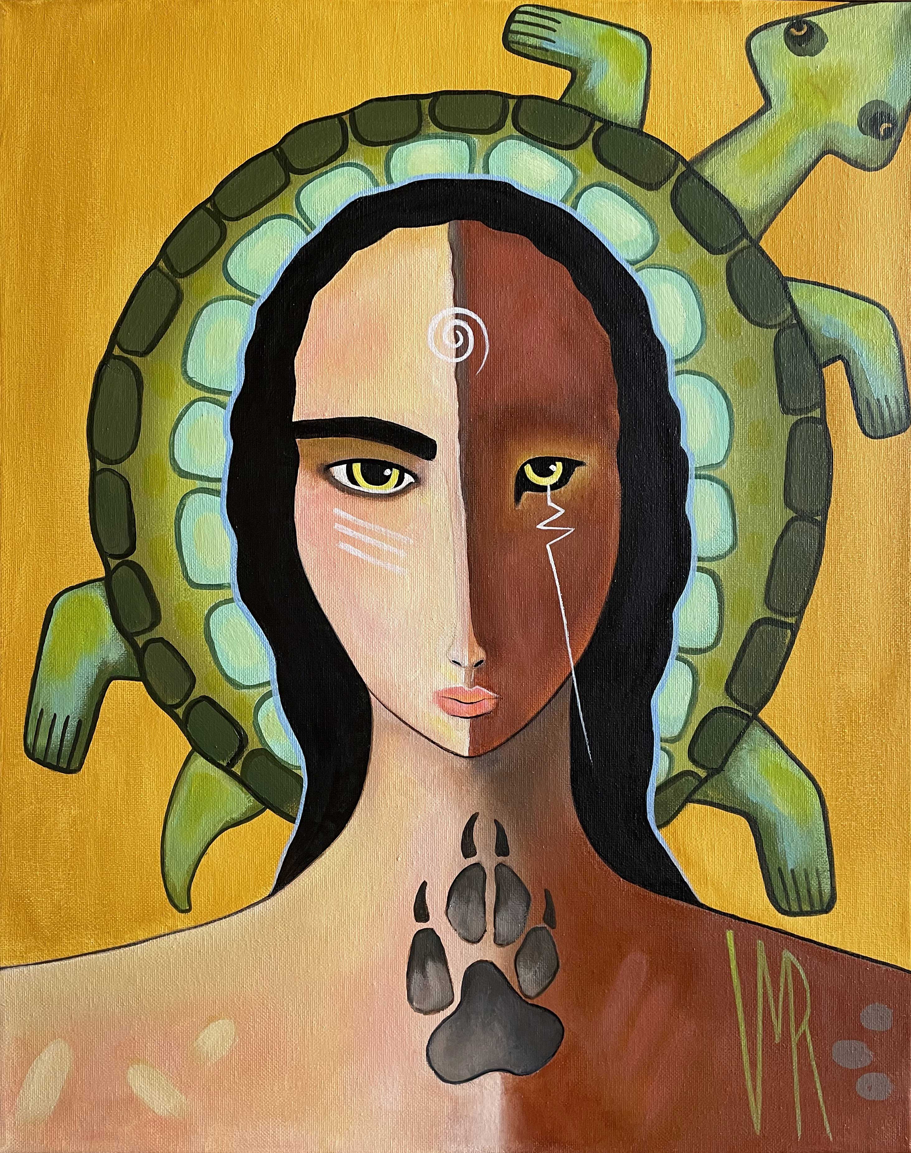 Cats Speak
            to Mary Wood Panel by Virginia Maria Romero